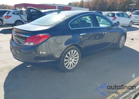 2012 Buick Regal Turbo - Premium 1 из США, поврежденный, VIN 2G4GS5EV7C9164670